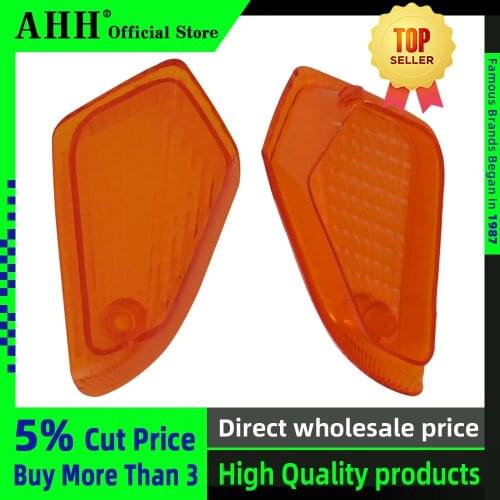 AHH 1 Pair Motorcycle Rear Turn Signal Light Lens Cover For Kawasaki ZZR250
