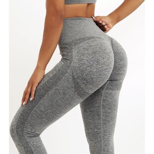 High Waist Seamless Leggings Push Up Yoga Pant Fitness Sport Tights Running Exercise Leggings Women Seamless Gym Yoga Pants