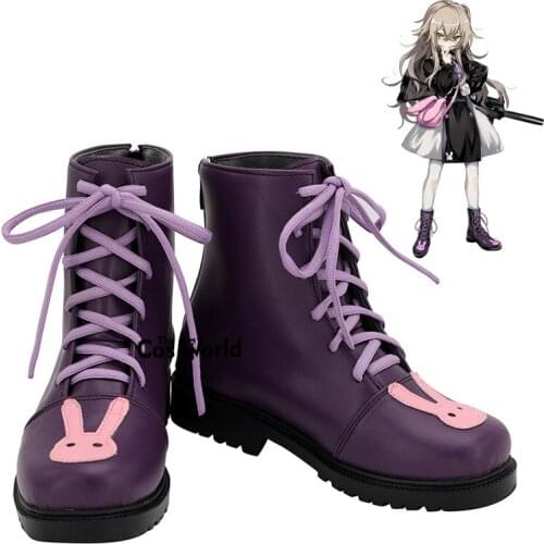 Girls' Frontline Bunny&Puppy UMP45 Games Customize Cosplay Flat Shoes Boots