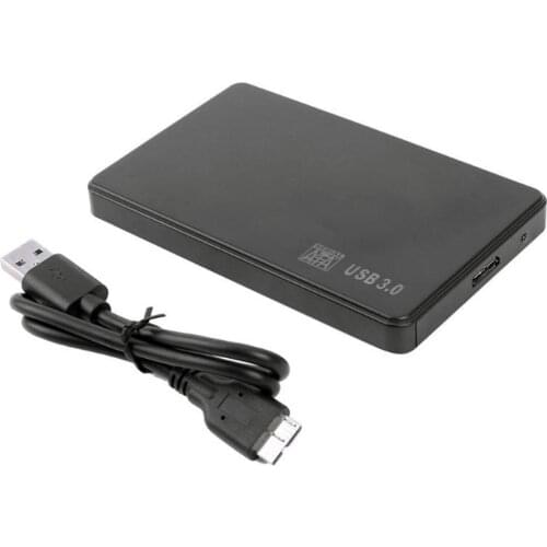 USB 3.0 Hard Drive Case Mobile Enclosure 2.5 inch Serial Port SATA HDD SSD Adapter External Box Support 3TB for Laptop Notebook