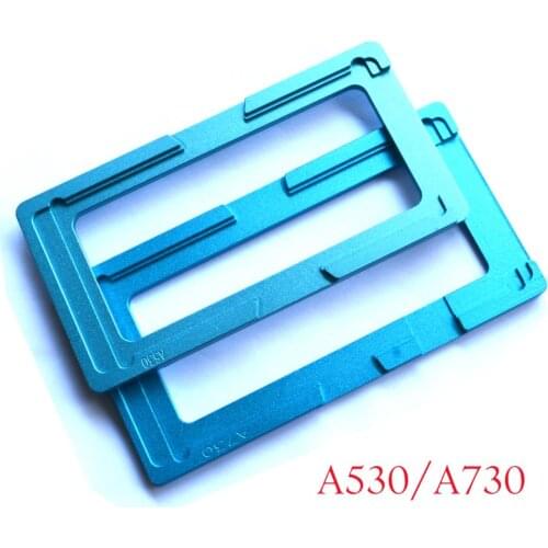 Metal mold LCD Lens Display Screen Glue OCA Alignment Mould Mold For Samsung Galaxy A8 A8+ 2018/A530F A730F