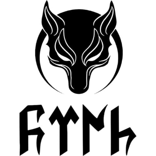 Cartoon Car Sticker Turk Wolf Turkey with Vinyl Auto Accessories Car Window Car Styling Decal PVC 16cm*12cm Cover Scratches