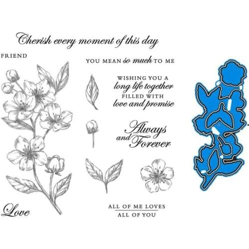 Metal Cutting Dies and Stamps Stencils Dies For Scrapbooking Stencil Album Paper DIY Gift Card Decoration Embossing