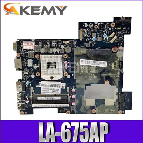 PIWG2 LA-675AP for Lenovo G570 Laptop Motherboard LA-675AP System Board HM65 DDR3 100% tested Good working