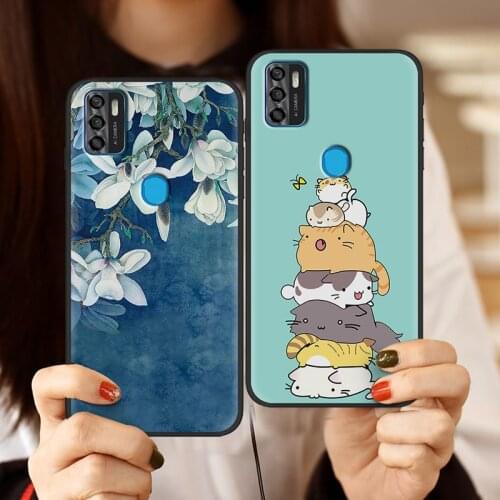 Durable Soft Phone Case For ZTE Blade A7S 2020 Soft Case New Arrival Anti-dust Cartoon