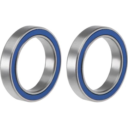 Uxcell 6702-2RS Ball Bearing 15x21x4mm Double Sealed ABEC-3 Bearings 2pcs