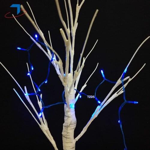 LED Battery three pieces string light good price blue yellow red color light for indoor mall living room party tree holiday