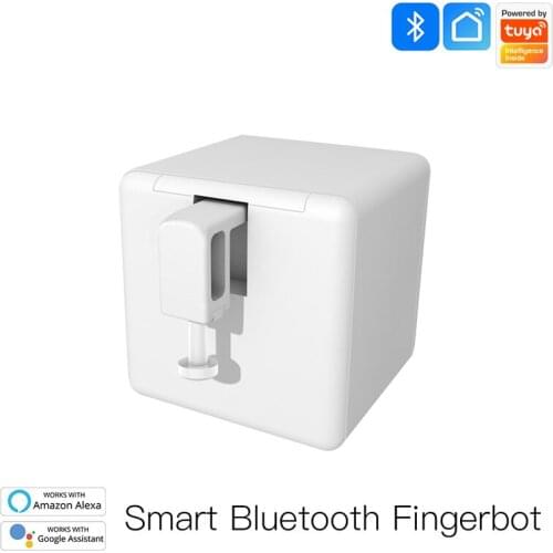 Tuya Smart Bluetooth Fingerbot Switch Bot Button Wireless Remote Control Smart Life App Alexa Google Assistant Voice Control