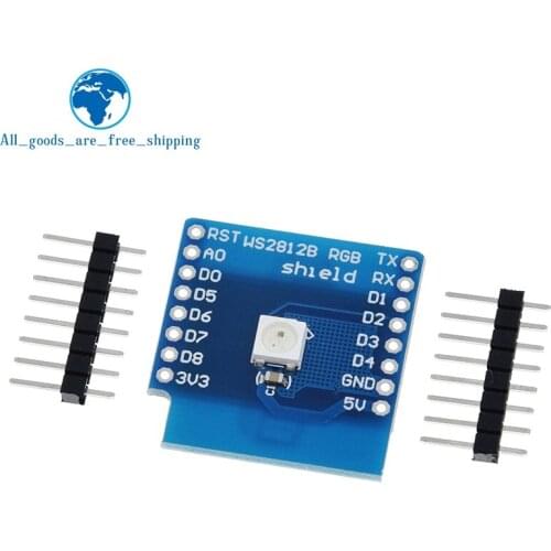 TZT WS2812B RGB SHIELD for WeMos D1 mini