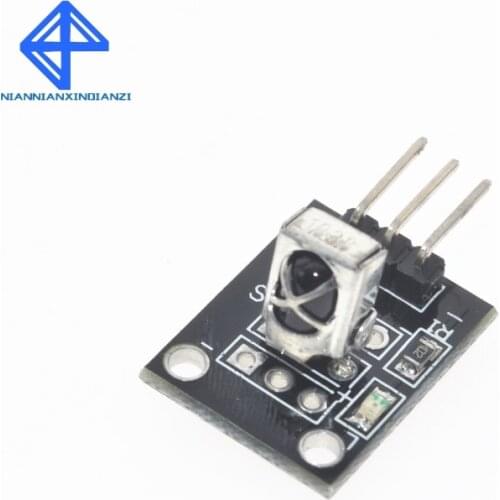 Smart Electronics 3pin KEYES KY-022 TL1838 VS1838B 1838 Universal IR Infrared Sensor Receiver Module for Arduino Diy Starter Kit
