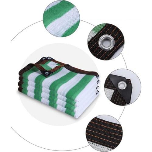 Universal Outdoor Camping Sun Shading Net Shade Cloth HDPE Durable Strong Edging Cooling Shading Cloth For Camping Accessories