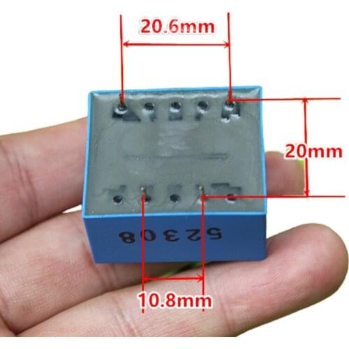 1PC Sealed Waterproof Transformer 220V to 12V 1W AC power supply Epoxy Resin monitoring transformer waterproof converter