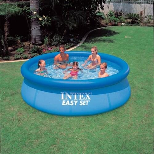 INTEX 10 feet outdoor child summer swimming pool adult inflatable pool 305*76 giant family garden water play pool kids piscine
