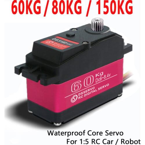 1 pcs servo 60kg high torque DS5160 baja servo Digital Servo for 1/5 Redcat HPI Baja 5B SS RC servo Car compatible SAVOX-0236