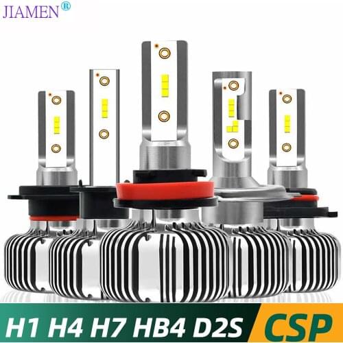 2PCS Car Headlight Bulbs LED H1 H3 H27 H7 H11 HB3 HB5 880 9005/HB3 9006/HB4 H4 12V 60W 6000K 6000LM/Pair Lamp Auto Bulb Light
