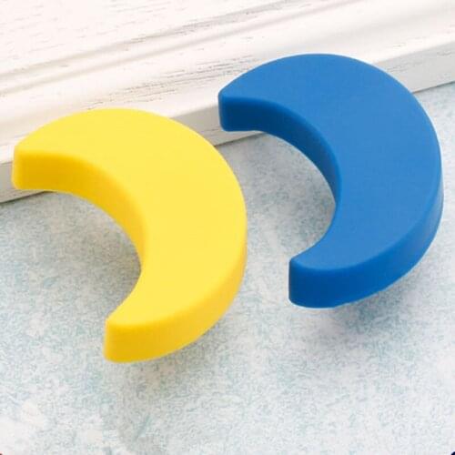 2pcs free shipping baseball round knob hidden Handle kids bedroom furniture handle White Cloud Rubber Knob