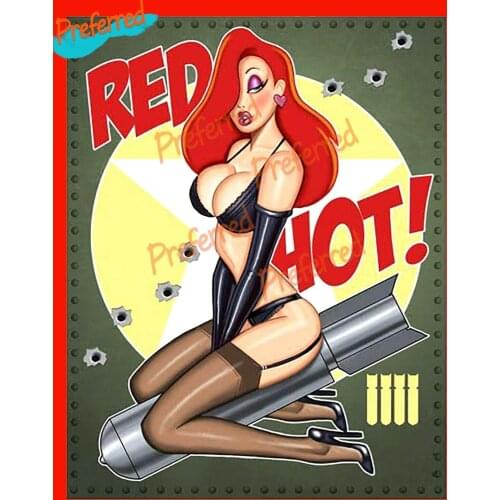 Car Accessories Suitable for Sexy Girl Sticker Vintage Racing Sticker Rat Fink Tools Off Road Wrangler Die Cutting