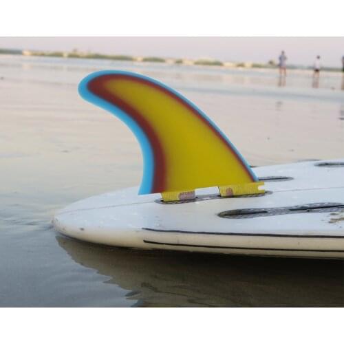 Colorful Handmade Fiberglass Double Tabs Fins II G5 Surfboard Fins Shortboard Surf Fins For Surfing