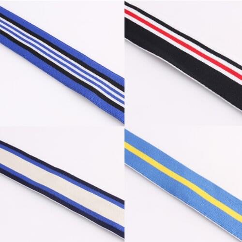 38mm Rubber Band Fold Over Elastic Band For Underwear Pants Bra Rubber Clothes Adjustable Soft Waistband Elastic
