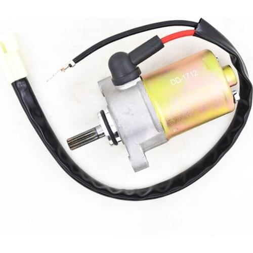 Motorcycle Engine Electric Starter Motor for Yamaha ZY100 JOG100 RS100 RSZ100 100cc Engine Spare Parts