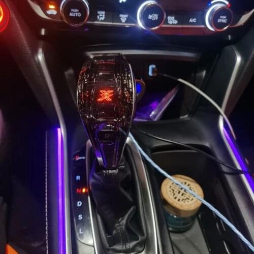 Crystal shift knob It is suitable for honda Accord The tenth generation INSPIIRE auto shift head with unlock button