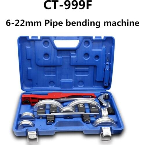 Air condition pipe bend tools copper tube bending tool sets 6-22mm aluminium tube copper pipe bender CT-999F