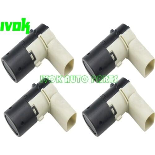 Set 4 Parking Aid Sensors For Audi A2 A3 A4 A6 Volkswagen Passat Skoda Octavia Seat Alhambra Ford Galaxy 7M3919275A 7M3 919 275A