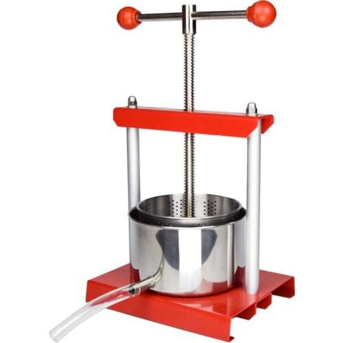 Honey Press Stainless Steel Fruit Crusher 3L/6L Household Kitchen Appliances Brewing Machine Equipment Brewing Machine Press