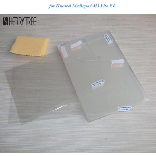 Soft PET Clear Film For Huawei M3 Lite 8 Screen Protectors For Huawei Mediapad M3 lite 8 (200PCS/Lot)
