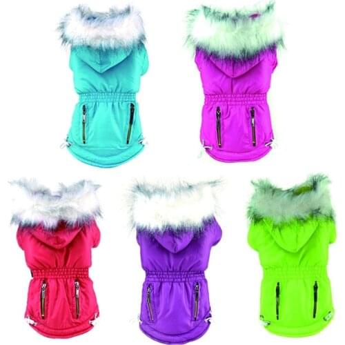 Pet Clothes Autumn Winter Warm Pet Jacket for Small Medium Large Dogs Windproof Pet Puppy Dog Hoodies French Bulldog Clothing