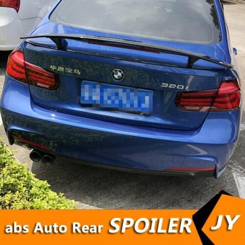 For BMW F30 F35 Spoiler 2011-2014 BMW 3 320li 325li Spoiler ABS Material Car Rear Wing Primer Color Rear Spoiler