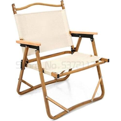 Outdoor folding chair portable leisure camping fishing chair folding table chair stool