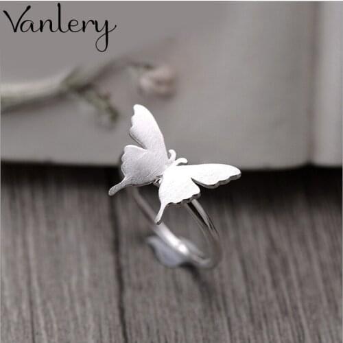 Exaggerated Gothic Butterfly Rings For Women Charm Engagement Jewelry Girls Open Finger Knuckle Rings