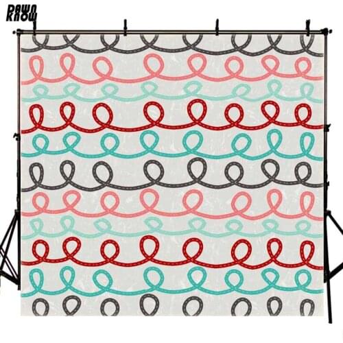DAWNKNOW Pattern Vinyl Photography Background For Newborn New Fabric Polyester Backdrop For Wedding Photo Studio F941