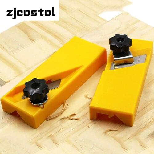 ZJCOSTOL Manual Woodworking Planer Manual Trimmer For Acoustic Board Plastic Board Gypsum Board Chamfering Device
