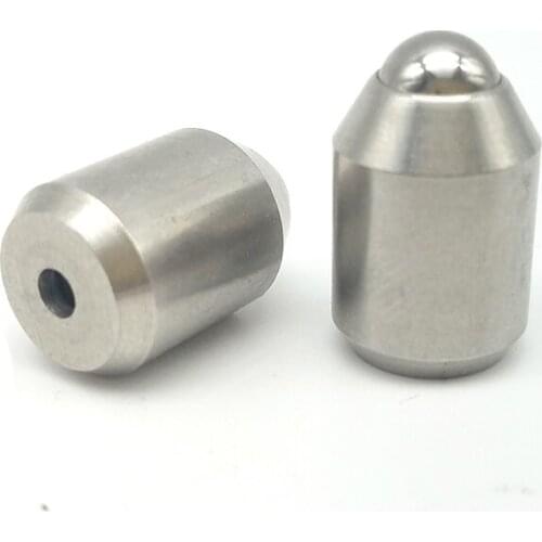 3pcs M3-M6 stainless steel bare body type bead positioning screw toothless ball head spring plunger bolt pin 7mm-15mm length