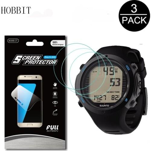 3Pack For SUUNTO D6I NOVO Anti-shock 7H Nano Explosion-proof Screen Protector High Definition Smart watch Film for Suunto Watch
