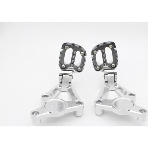 Motorcycle accessories For HONDA XADV 750 XADV750 XADV-750 2017 2018 Folding Rear Foot Pegs Footrest Passenger