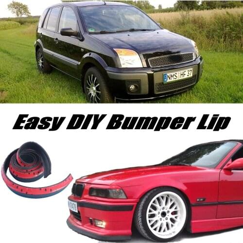 Bumper Lip Deflector Lips For Ford Fusion Front Spoiler Skirt For Car View Tuning / Body Kit / Strip