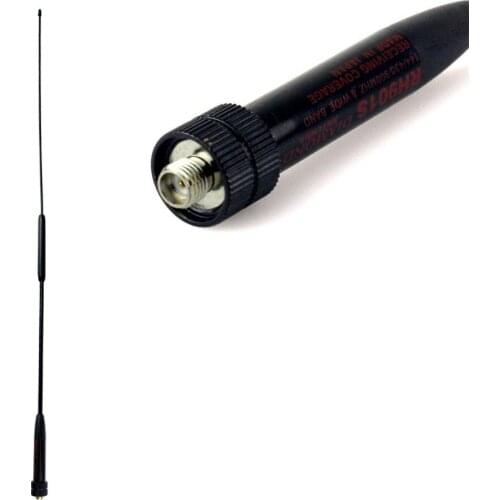 RH901S Long Antenna Wide Band Handheld Radio Soft Long dual band Antenna for Walkie Talkie SMA-F Female baofeng uv-b5