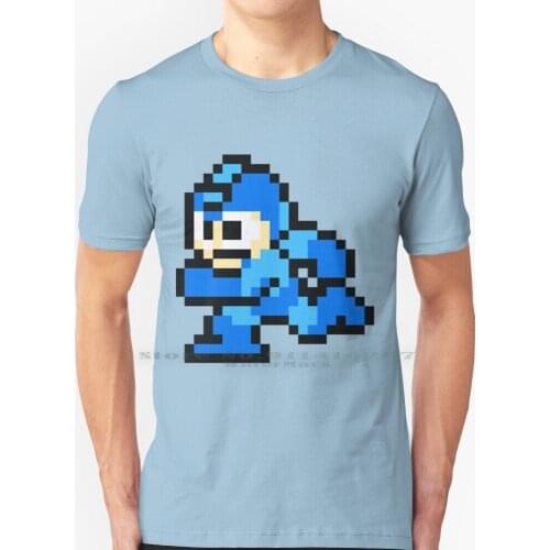 Megaman Sprite T Shirt 100% Pure Cotton Man Mega Megaman Mega Man Protoman Video Games Retro Nes