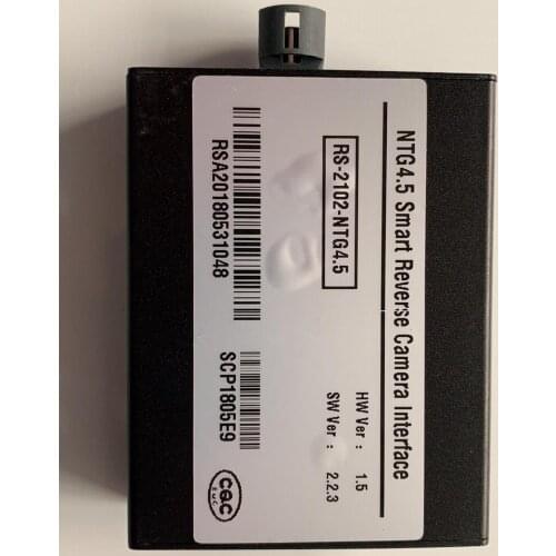 Reverse Camera Interface For Mercedes-Benz NTG4.5 2011-2014 Class A/B/C/E/CLS/GLK/ML With Dynamic Parking guidelines