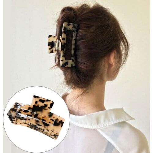 MISANANRYNE Women New Fashion Acetate Hair Clip Girls Hair Claws Headband Crab Clamp Girls Hairpins Hairpins Accessories