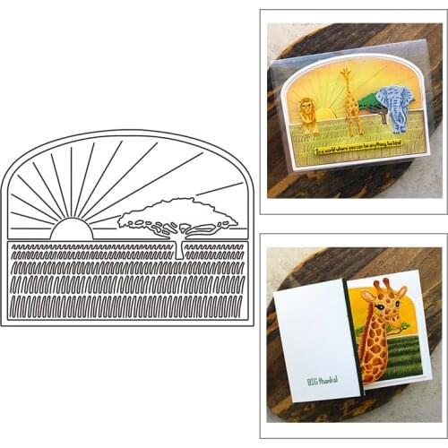 2021 New Frame Background Pattern Metal Cutting Dies For Mould Cut Paper Craft Making Greeting Card DIY Scrapbooking No Stamps