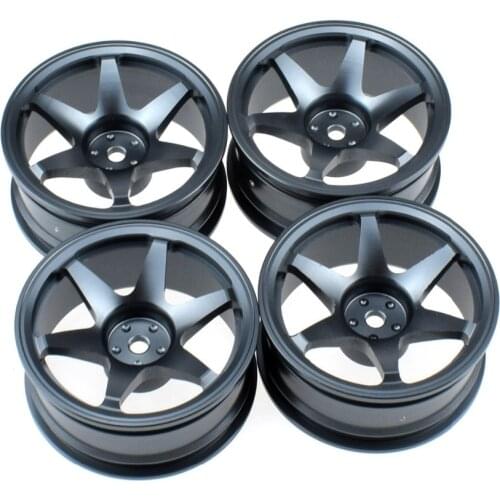 1/10 RC Aluminum Alloy Wheel Rim for Tamiya TT01 Sakura HSP HPI Kyosho Drift On Road Car
