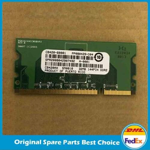 Original CB420-60001 CB420-67951 Memory Card 32M For HP P3005 3005 P2015 M2727 CP1515 CP1518 P2055 CP5225 Serise