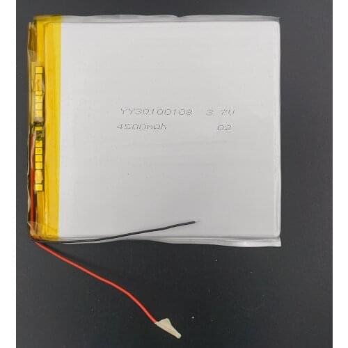 XINJ 3.7V 4500 mAh Lithium Polymer Battery Li ion li-po 30100108 For GPS E-book PAD MID Portable DVD Tablet PC bluetooth speaker