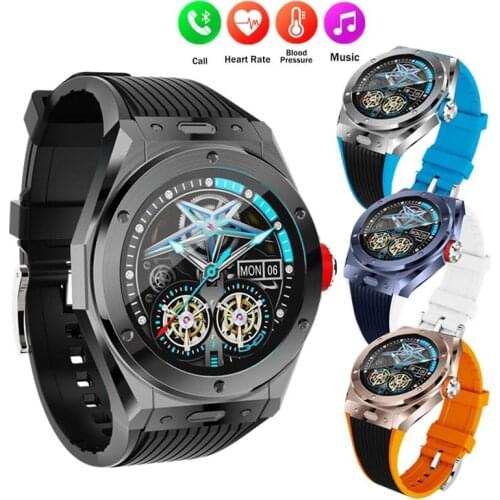 Soleeanre Smart Watchs Sports Smartwatch Mens Bluetooth-compatible Call Luxury Smart Watch Men Heart Rate Blood Pressure