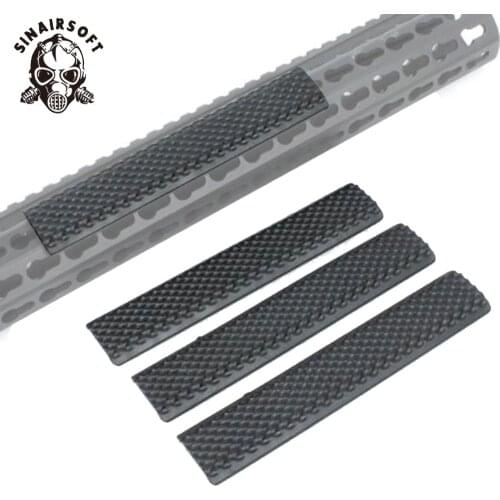 Tactical Rubber Non-slip Panel Cover Protector Fit KeyMod Rifle Handguard Rail Mount For Paintball Shooting Hunting Accessories