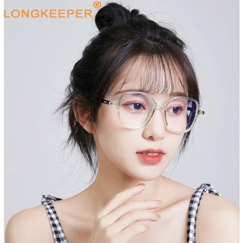 Vintage Transparent Anti Blue Light Glasses Frame Men Computer Gaming Glasses Gafas Optical Eyeglasses Eye Protection Goggles